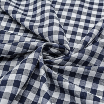Large Gingham Woven Cotton
