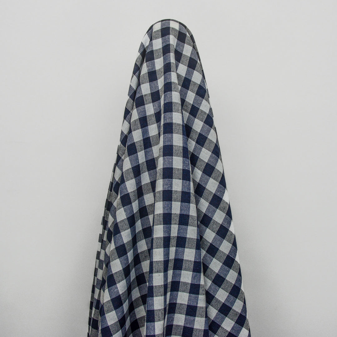 Large Gingham Woven Cotton