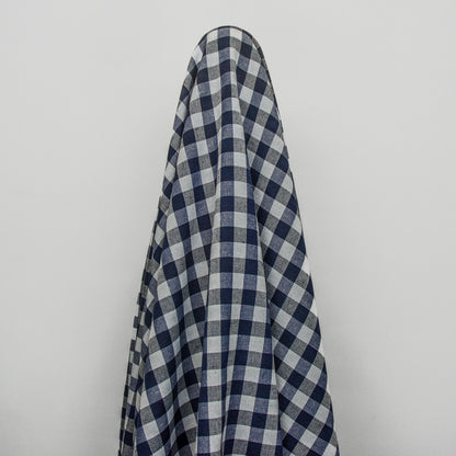 Large Gingham Woven Cotton