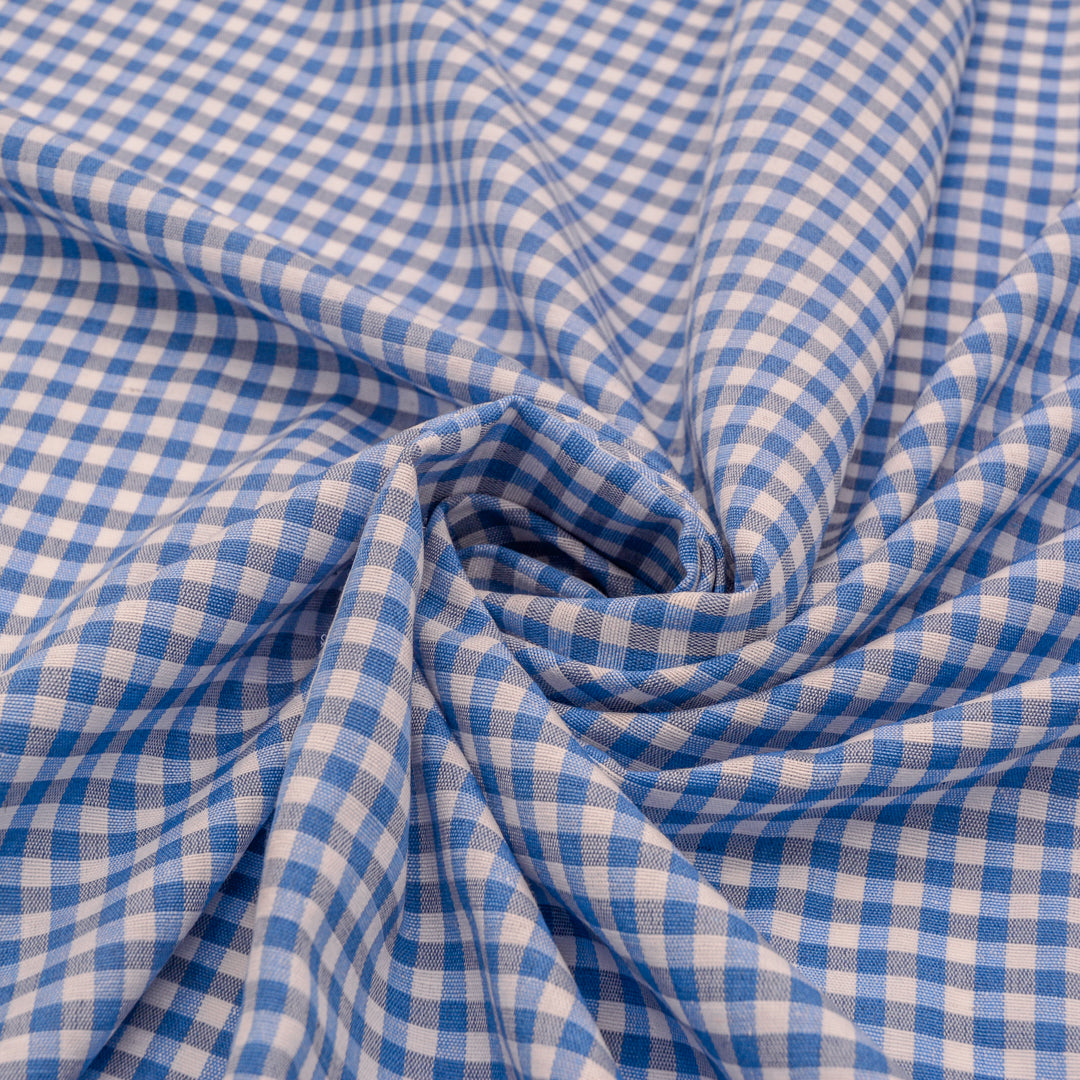 Small Gingham Woven Cotton