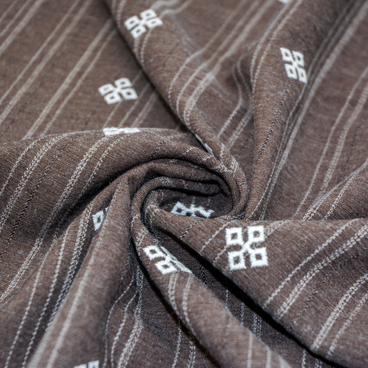 Evie Embroidered Rayon Blend Woven