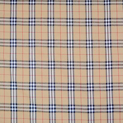 Natural Burb Plaid Suiting