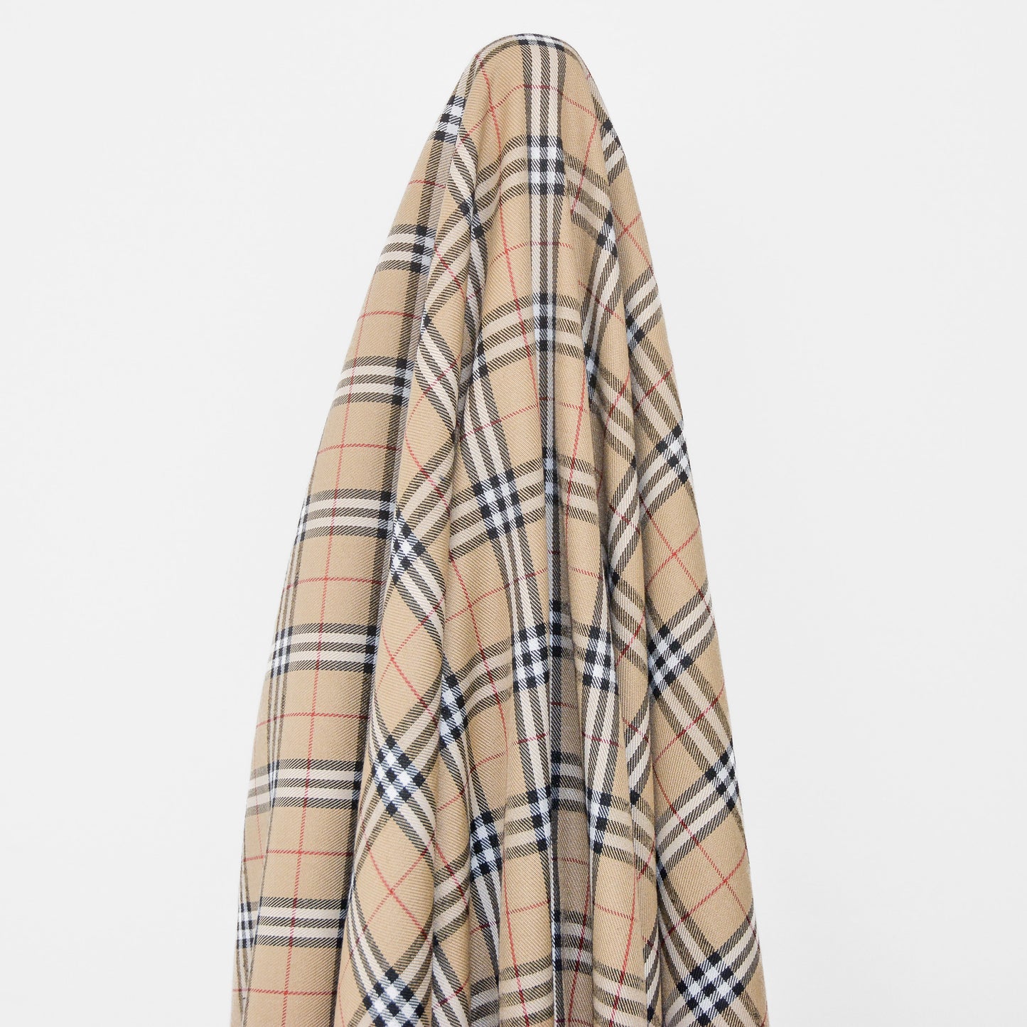 Natural Burb Plaid Suiting