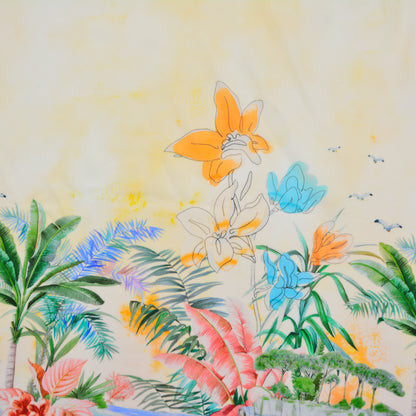 Palms Printed Rayon Woven