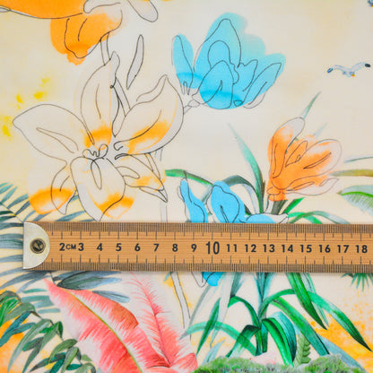 Palms Printed Rayon Woven
