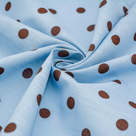 Spot On Linen Blend Woven
