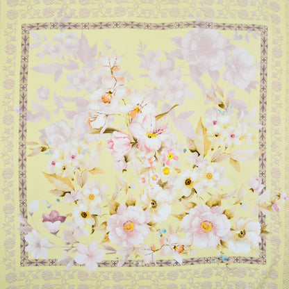 Buttermilk Printed Rayon Woven