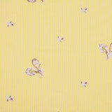 Lemon Beads Embellished Cotton