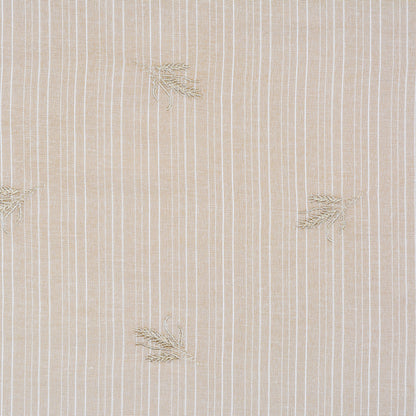 Golden Wheat Embroidered Woven
