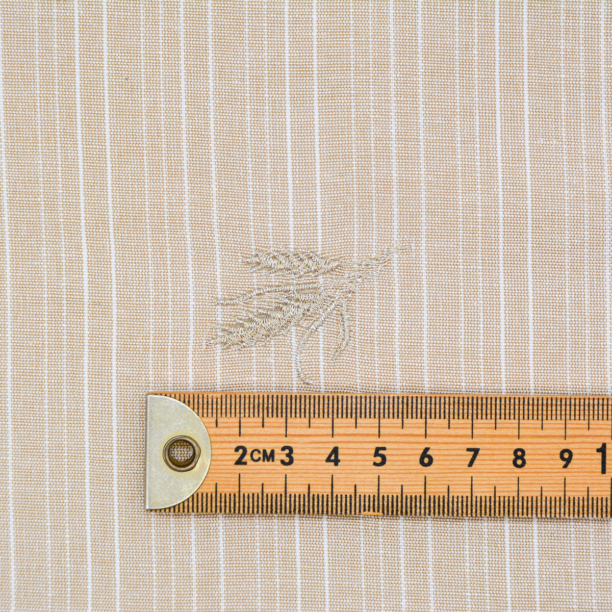 Golden Wheat Embroidered Woven