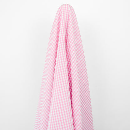 Gingham Playpen Cotton Blend Woven