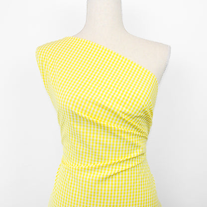 Gingham Playpen Cotton Blend Woven