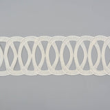 Oval Rings Knitted Lace Trim