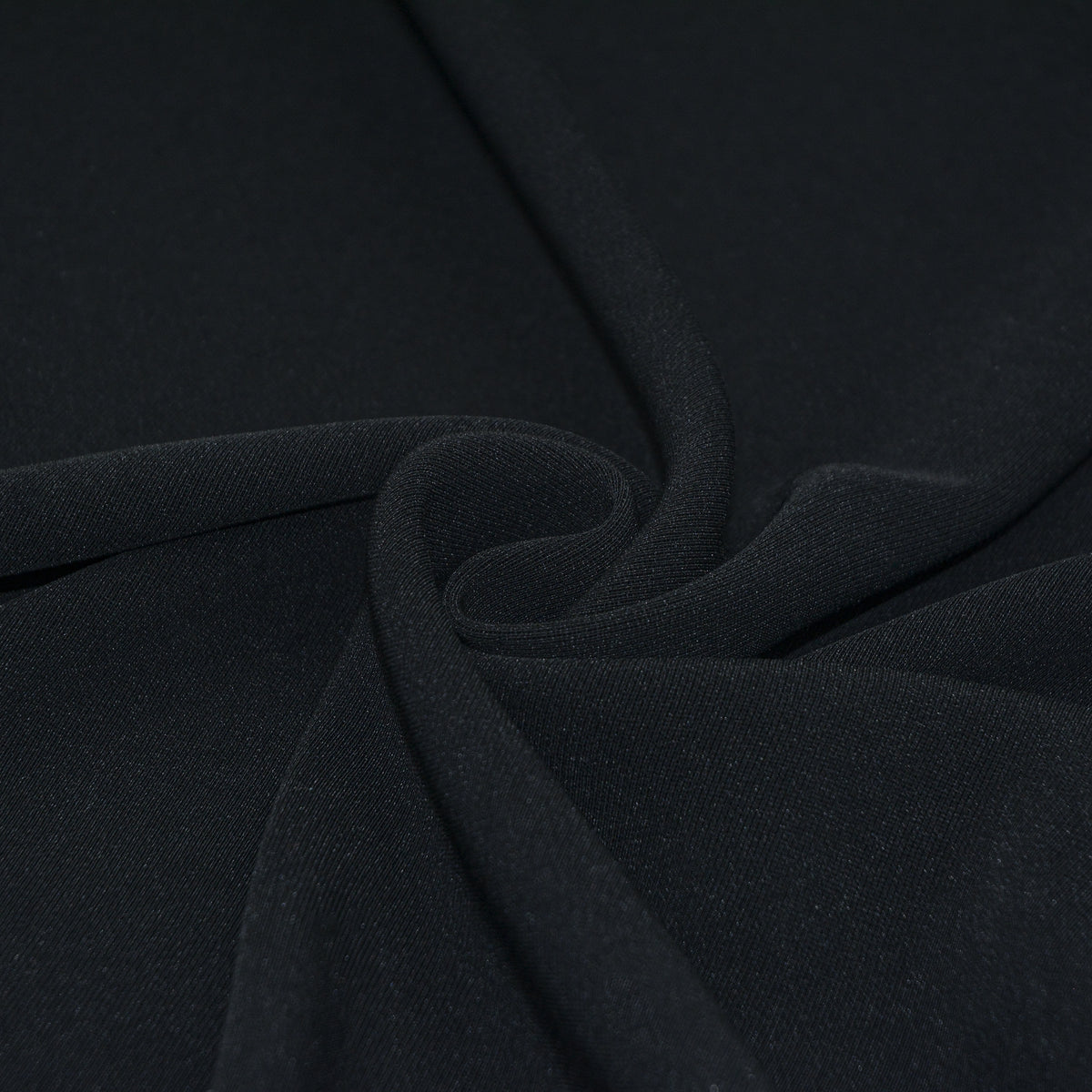 Black Crepe Triacetate Blend