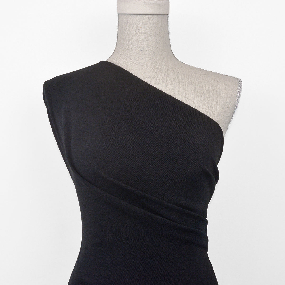Black Crepe Triacetate Blend