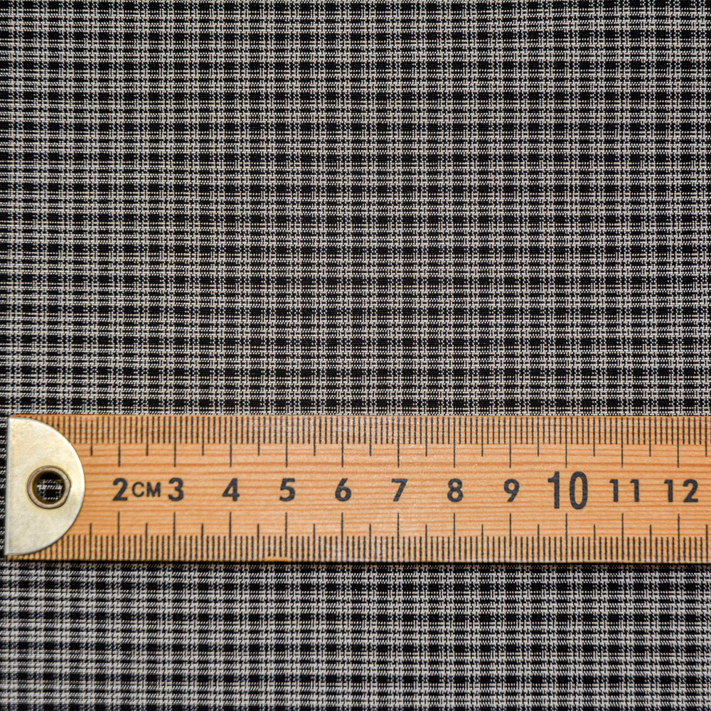 Blackout Check Viscose Blend