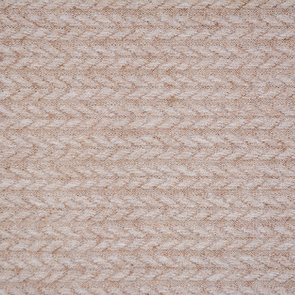Braid Cable Textured Knit