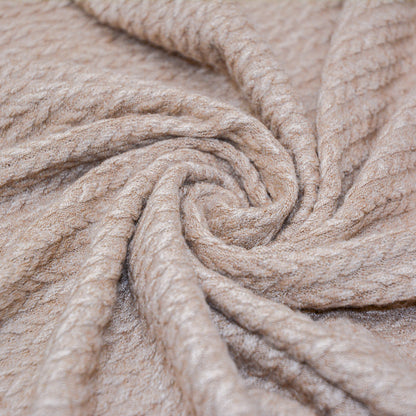 Braid Cable Textured Knit