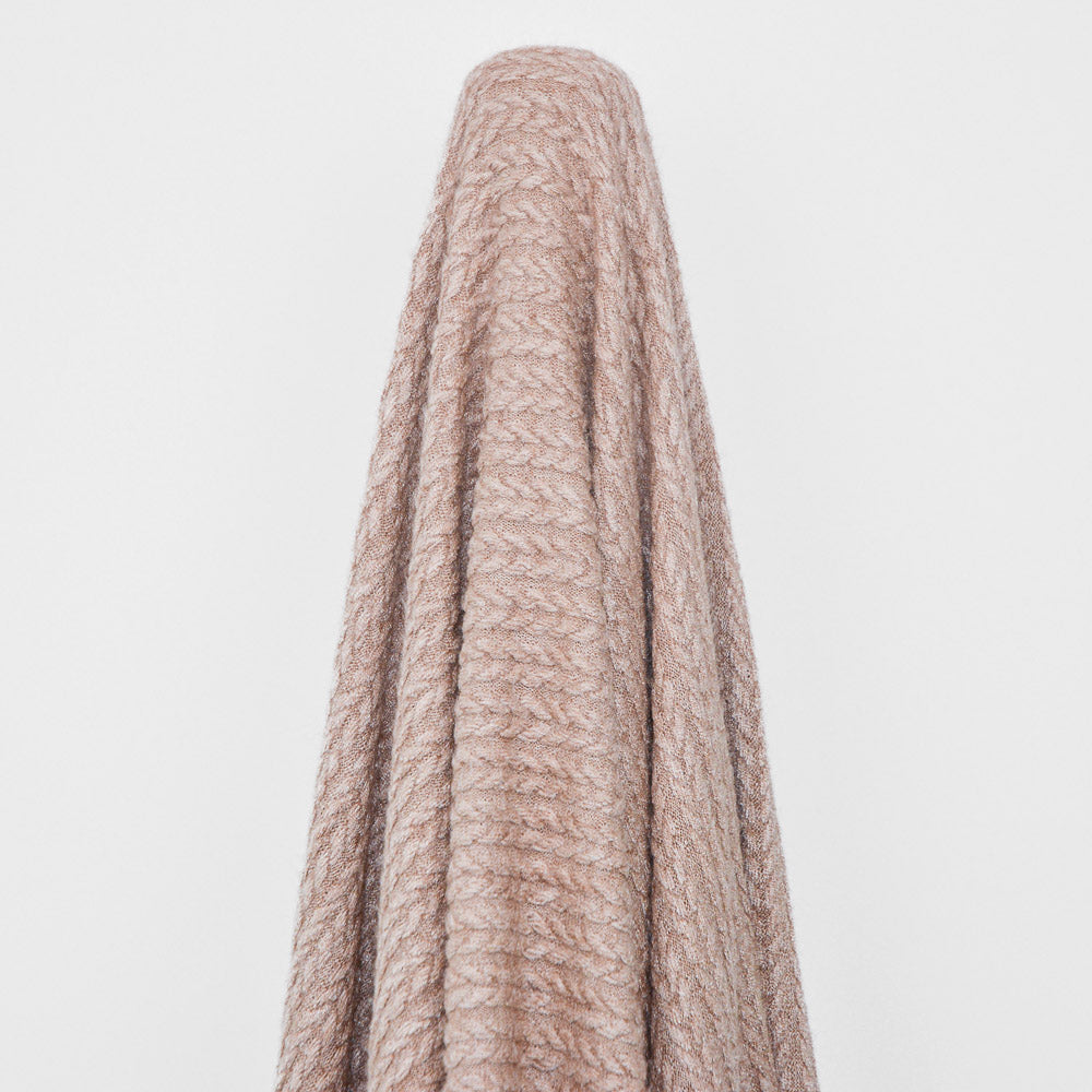 Braid Cable Textured Knit