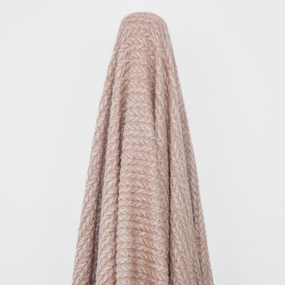 Braid Cable Textured Knit