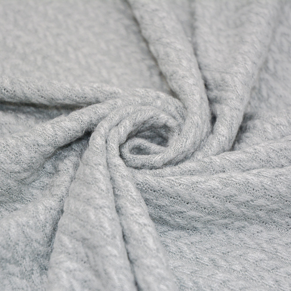 Braid Cable Textured Knit