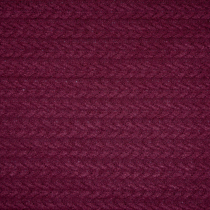 Braid Cable Textured Knit