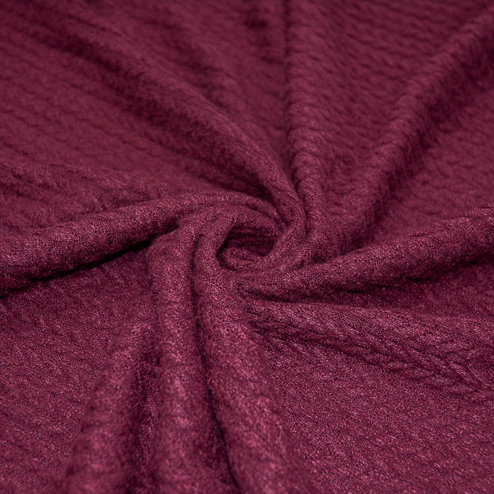 Braid Cable Textured Knit