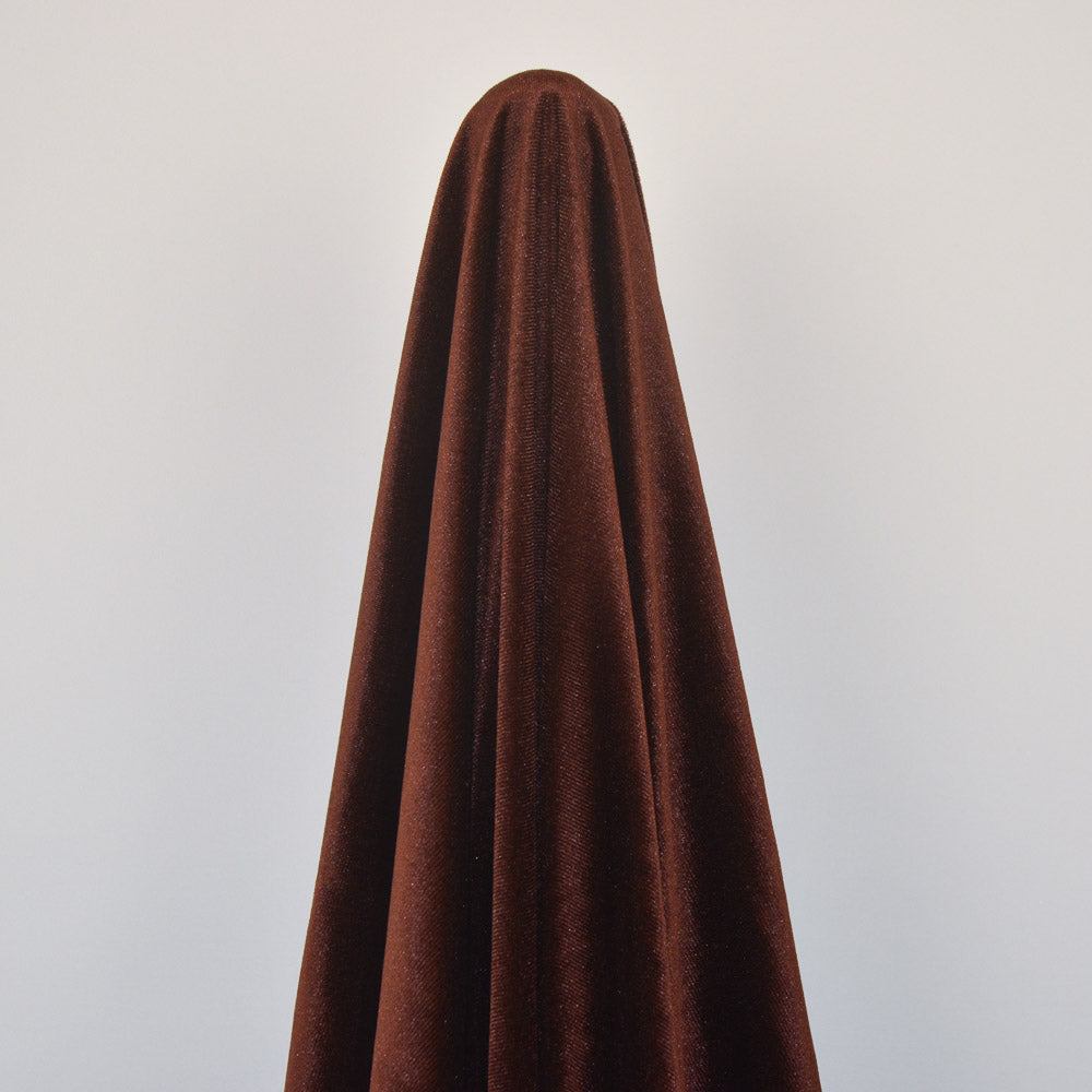 Brown Velvet Knit