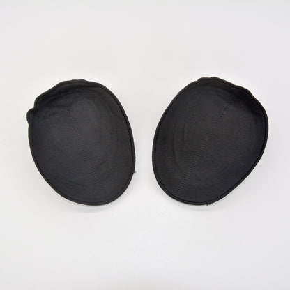 Black Raglan Shoulder Pads