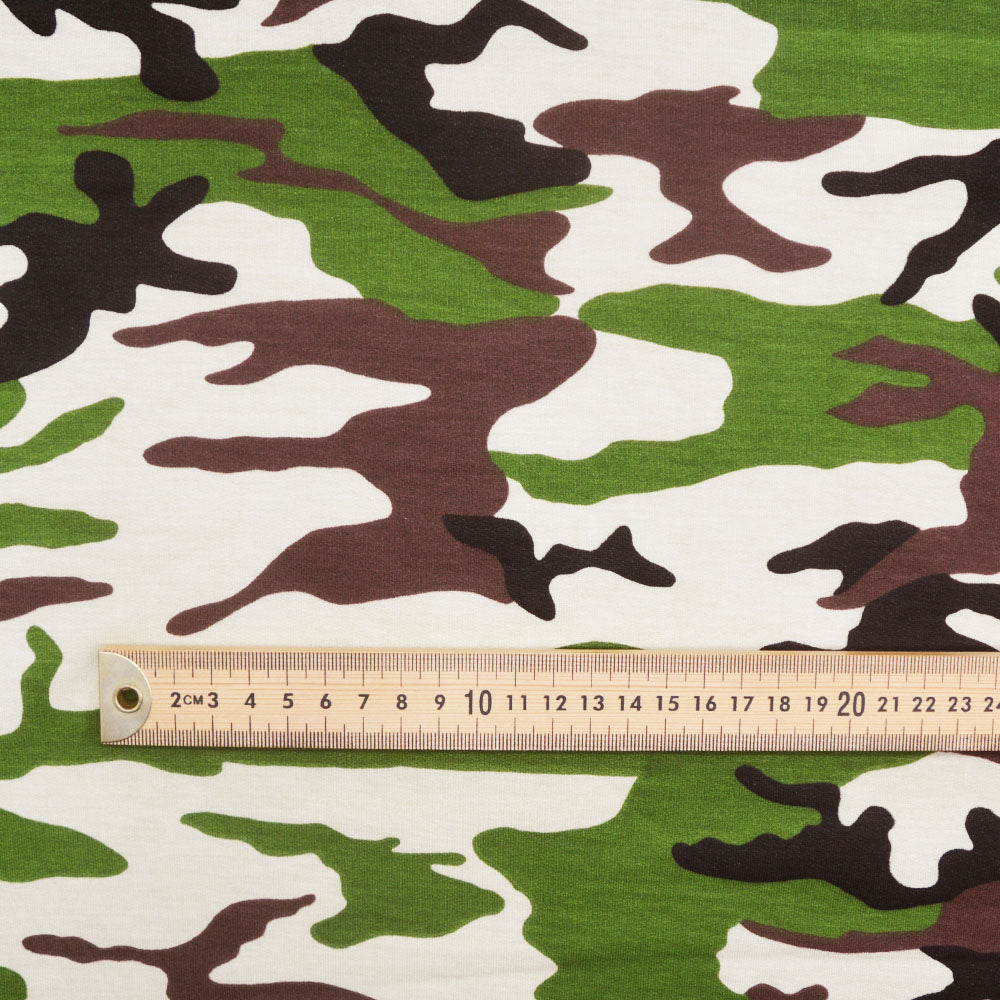 Camo Print Bamboo Terry