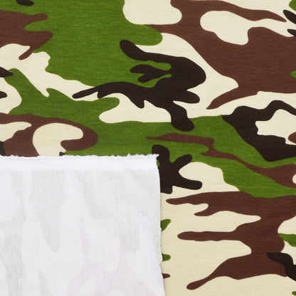 Camo Print Bamboo Terry