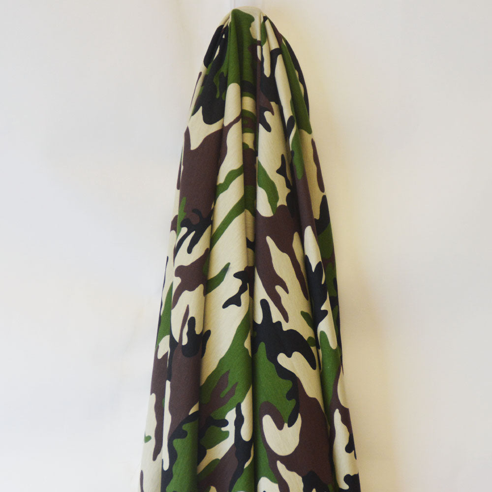 Camo Print Bamboo Terry
