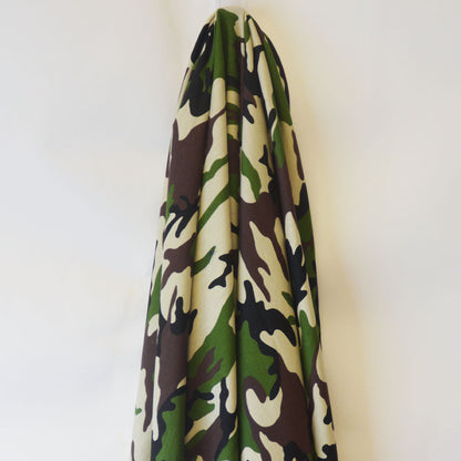 Camo Print Bamboo Terry