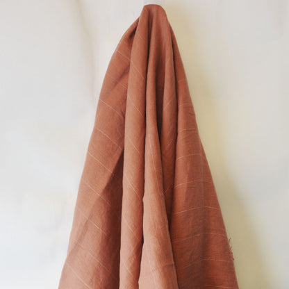 Catalonia Stripe Pure Linen Woven
