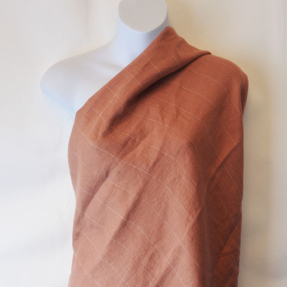 Catalonia Stripe Pure Linen Woven