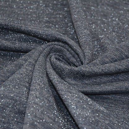 Celeste Metallic Ponte Knit