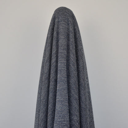 Celeste Metallic Ponte Knit