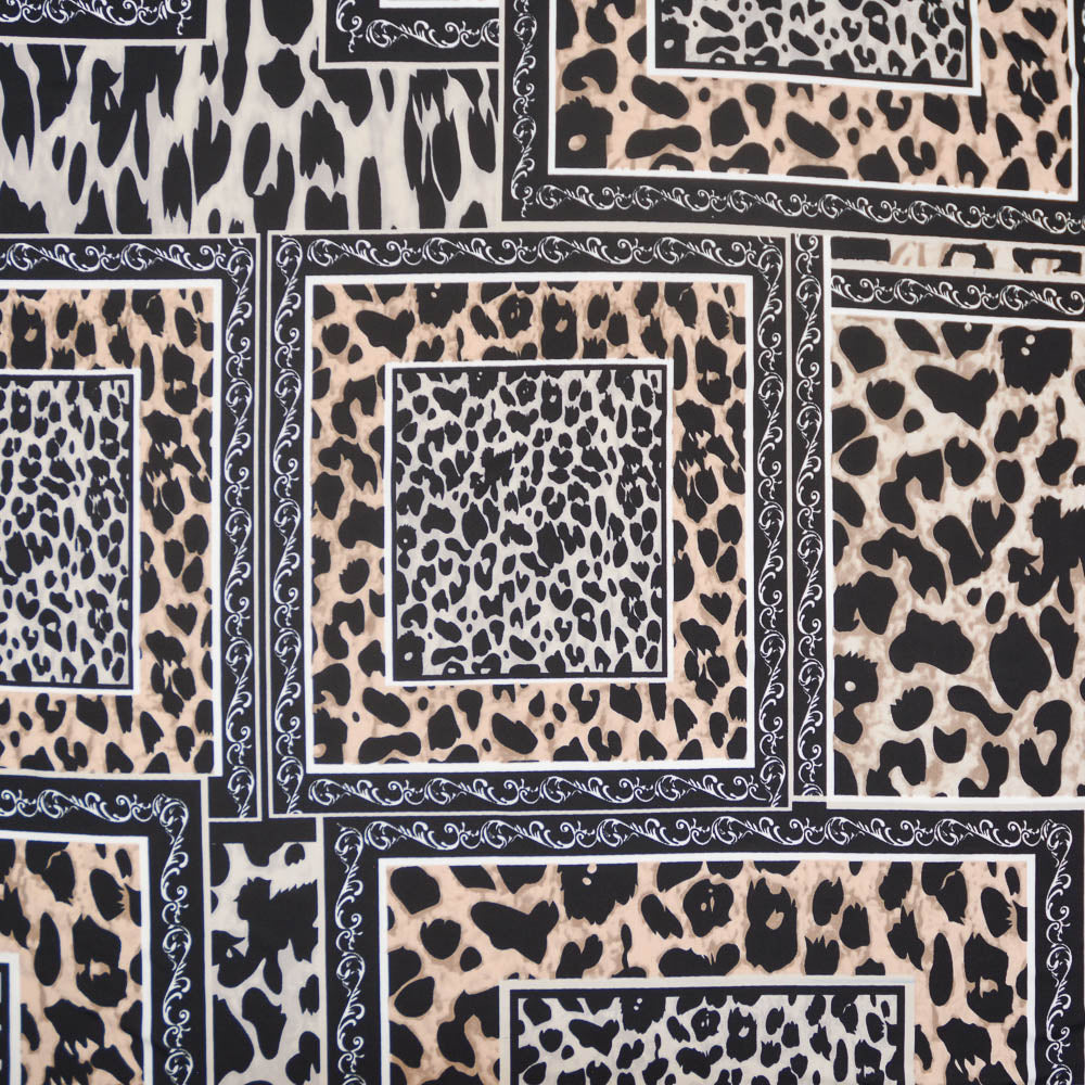 Cheetah Print Jersey Knit