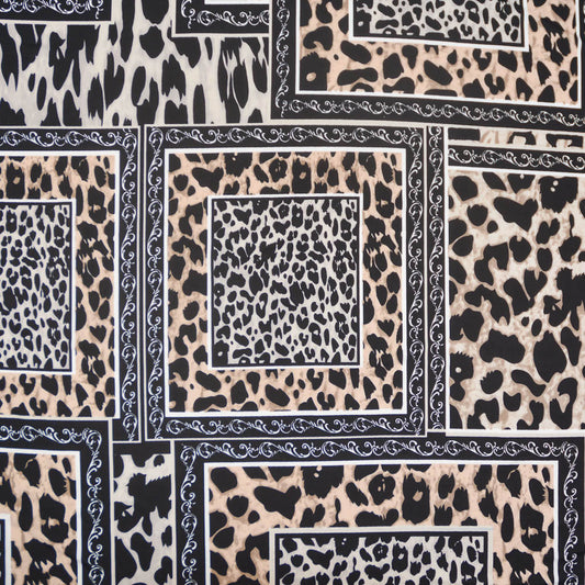 Cheetah Print Jersey Knit