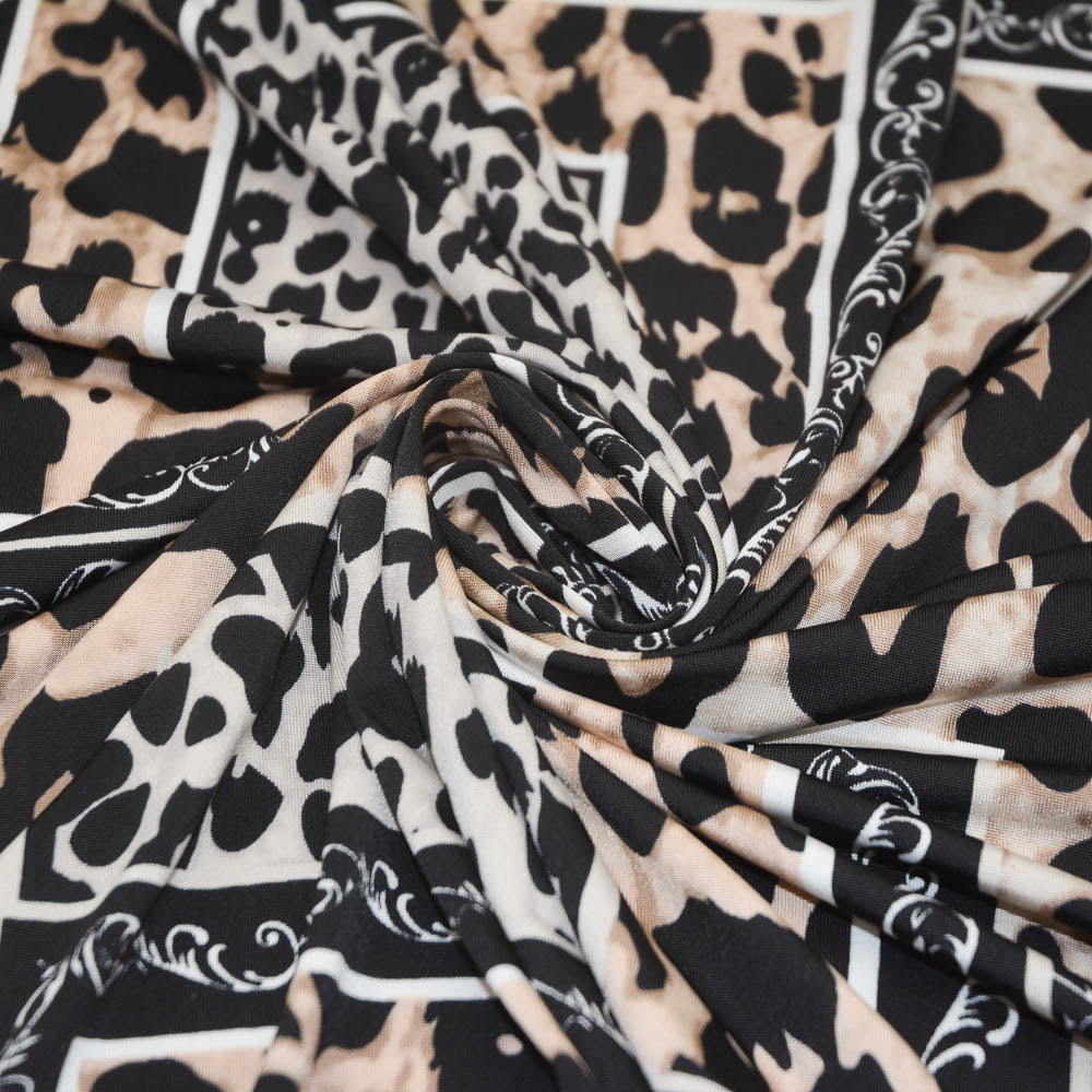 Cheetah Print Jersey Knit