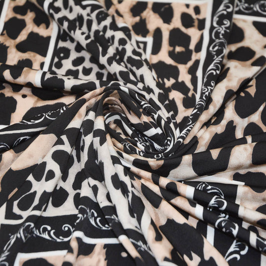 Cheetah Print Jersey Knit