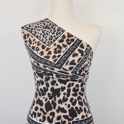 Cheetah Print Jersey Knit
