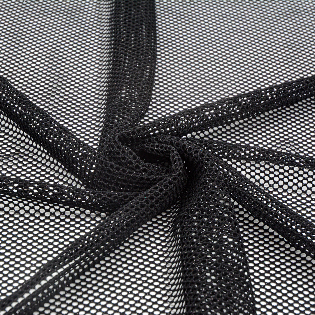 Glam Glitter Knitted Polyester Mesh
