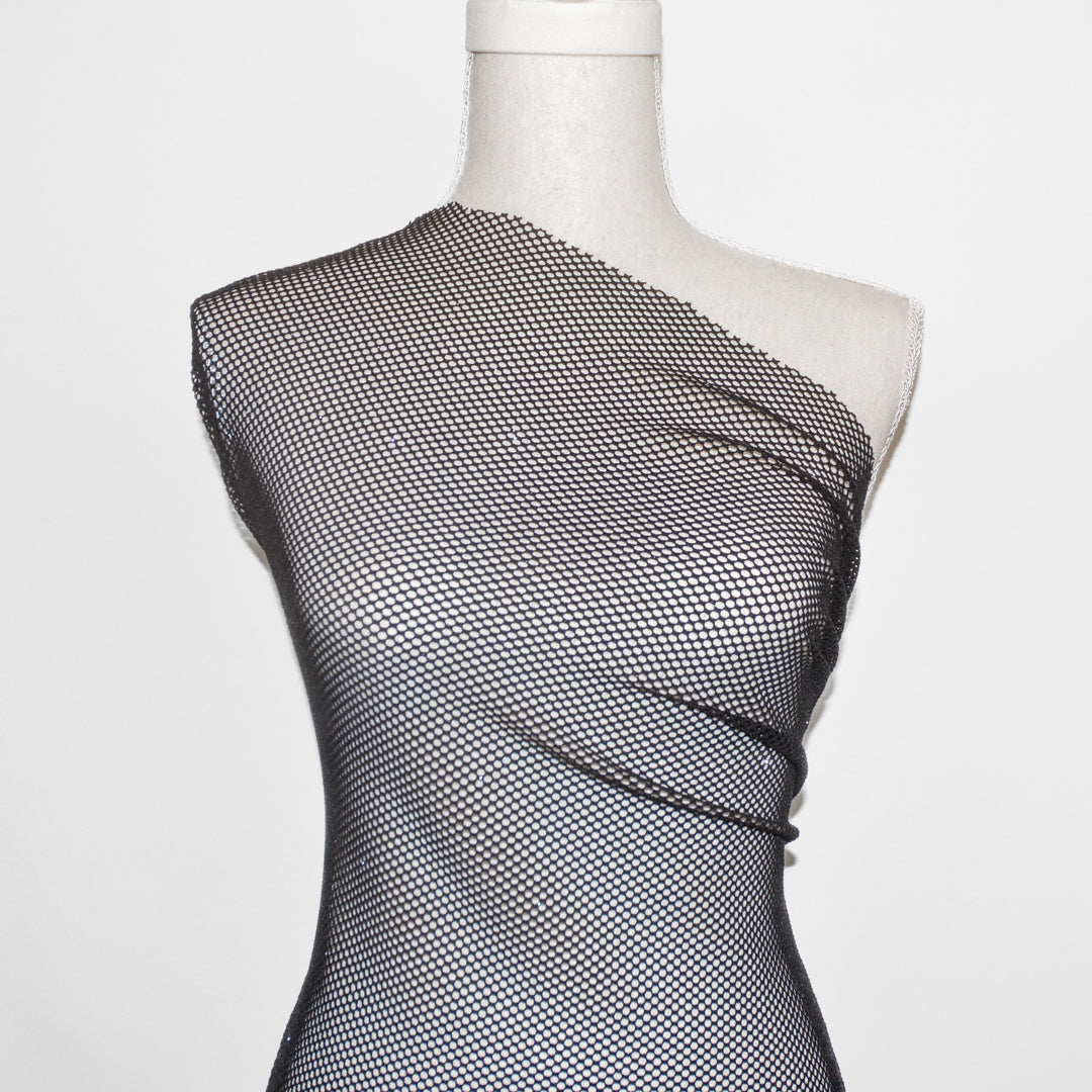 Glam Glitter Knitted Polyester Mesh