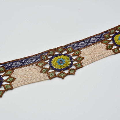 Esoteric Sun Knitted Lace Trim