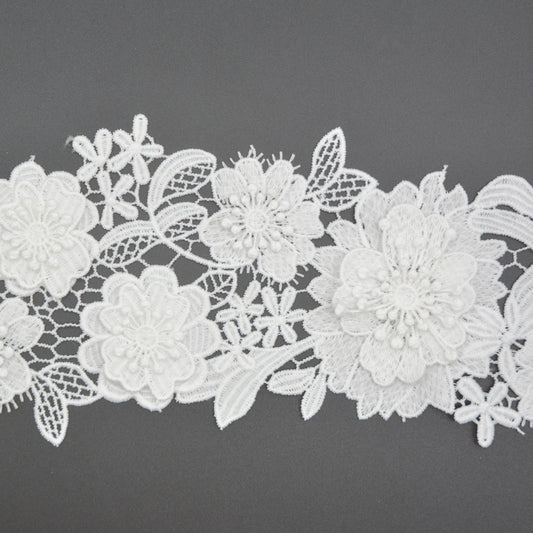 3D Floral Lace Trim