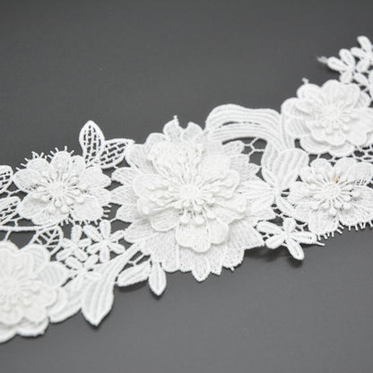 3D Floral Lace Trim