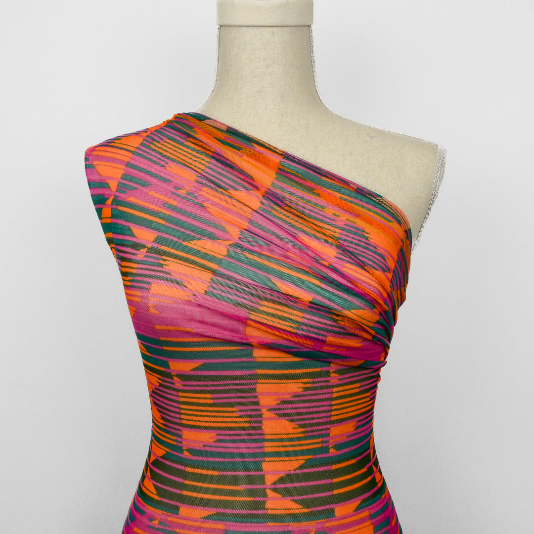 Carnival Polyester Stretch Mesh