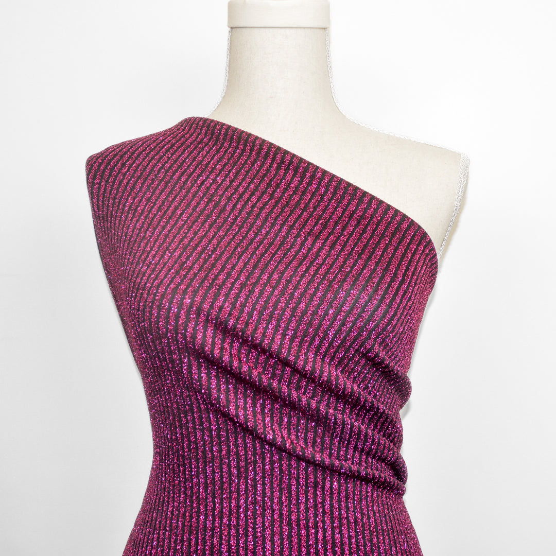 Gemini Glitz Metallic Knit