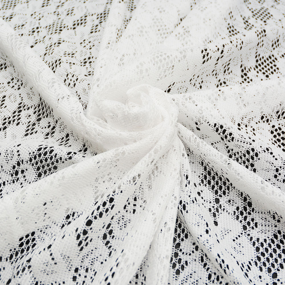 Daisy Polyester Floral Lace